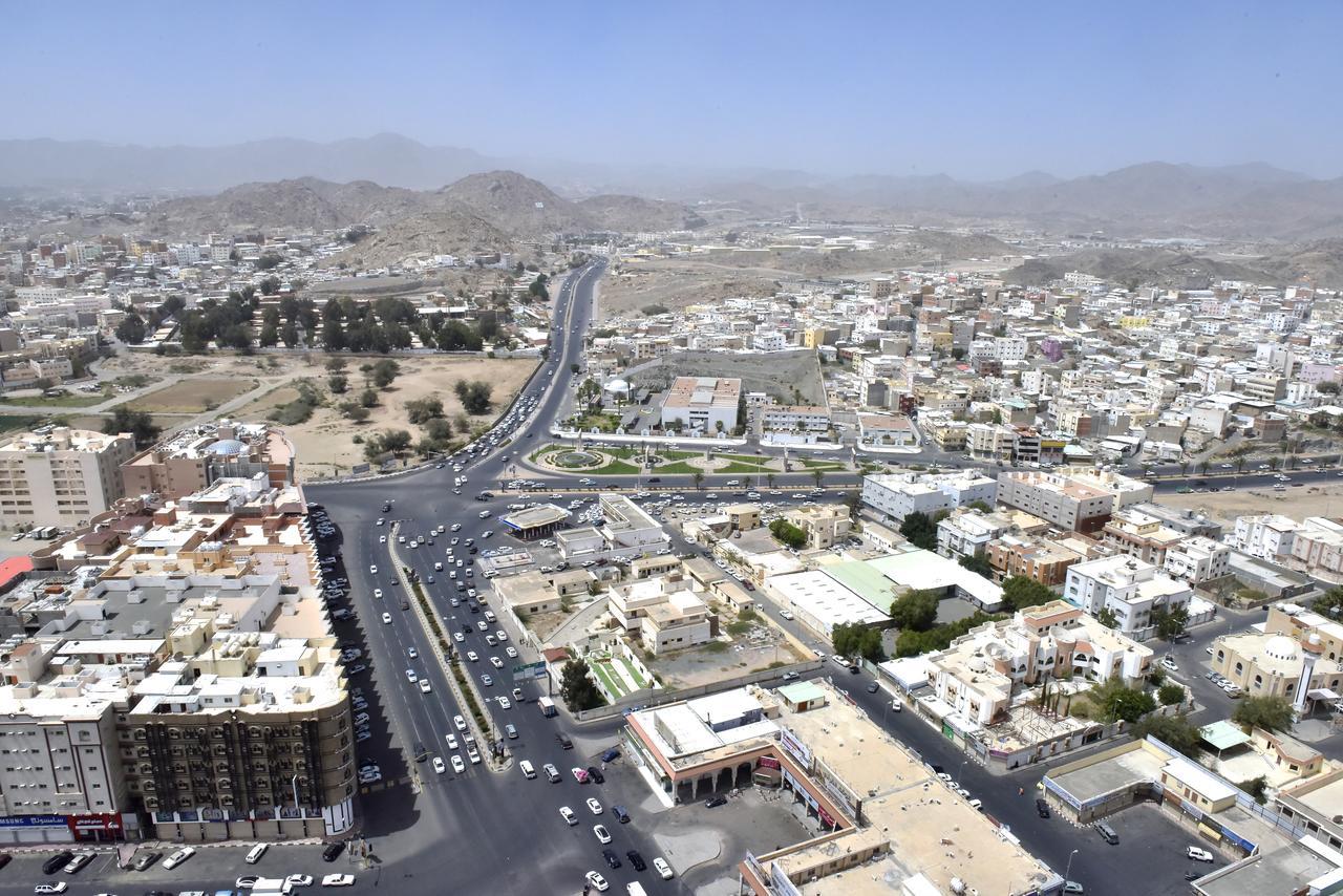 Awaliv International Hotel Ta'if Buitenkant foto Aerial view of Makkah